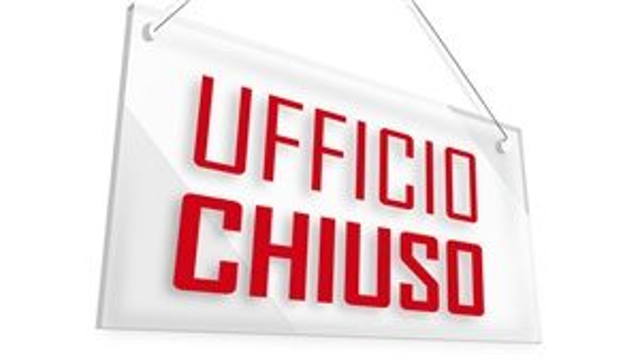 Uffici TARI e IMU chiusi Giovedì 9 Aprile
