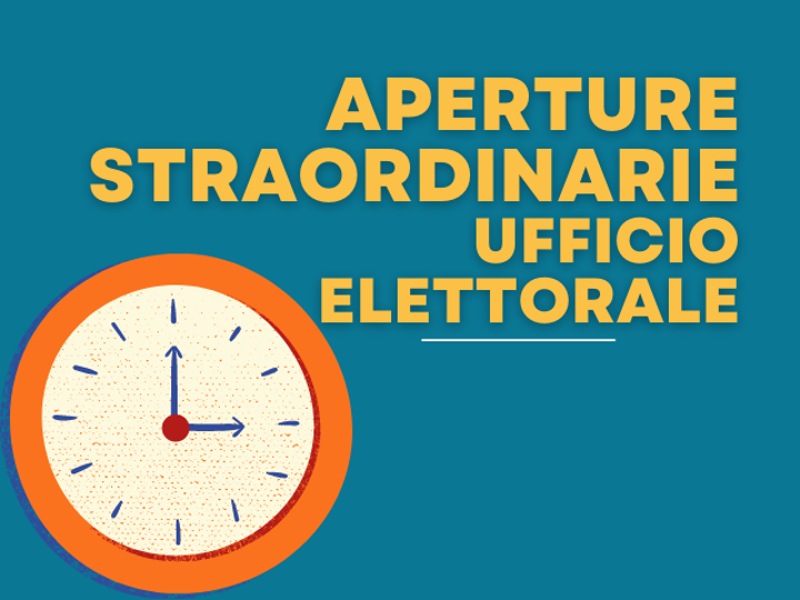 Elezioni Orari ufficio Elettorale Comune di Valderice