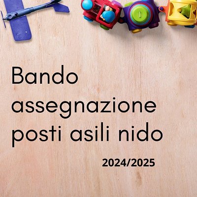 Bando Asilo nido 2024-2025